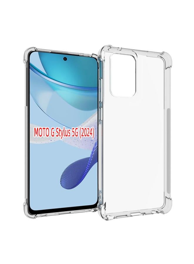 S-TOP Case For Motorola Moto G Stylus 5G 2024 Shockproof Non-slip Thickening TPU Phone Case - Image 1