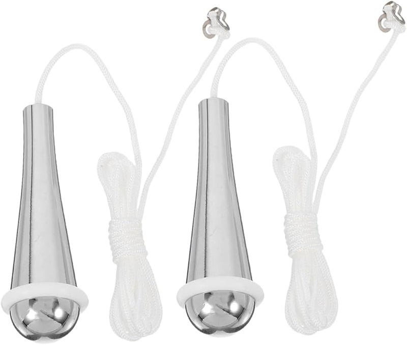 Artibetter 2 Pack Decorative Ceiling Fan Pull Chain Ornaments with Microphone Pendant - Image 1