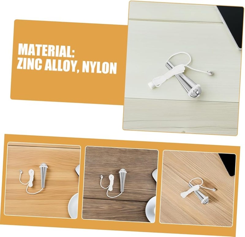 Artibetter 2 Pack Decorative Ceiling Fan Pull Chain Ornaments with Microphone Pendant - Image 4