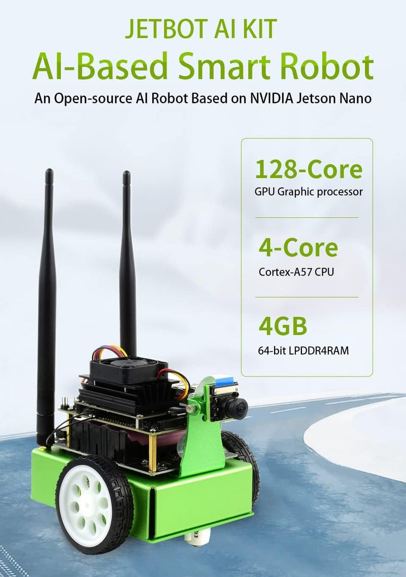 Waveshare JetBot AI Kit Accessories for Jetson Nano - Build Your Own Smart Robot - Image 3
