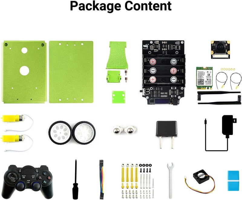 Waveshare JetBot AI Kit Accessories for Jetson Nano - Build Your Own Smart Robot - Image 2