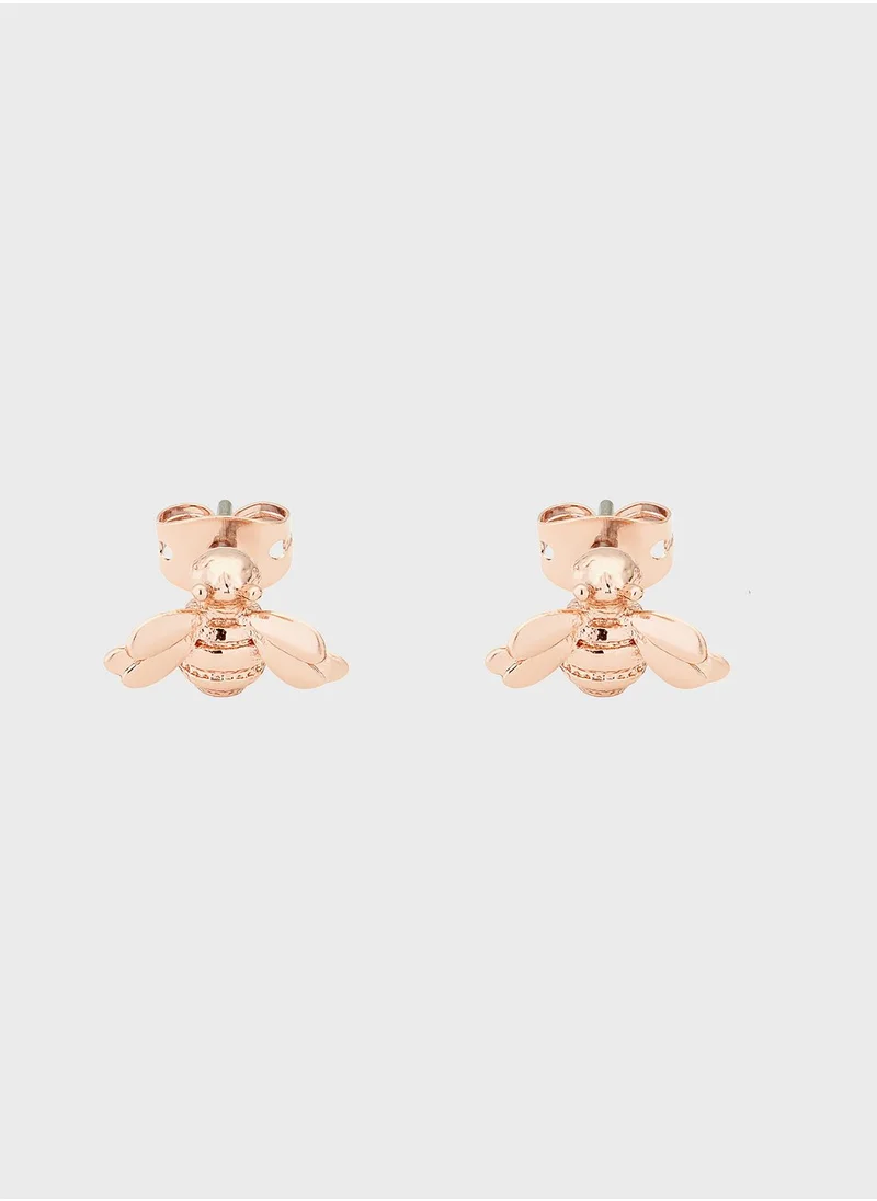 تيد بيكر Beelii Double Bee Earrings