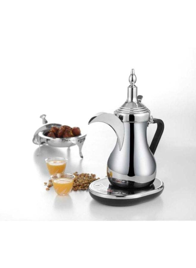 ألسيف إليك دلة قهوة كهربائية 900 وات 0.6 L 900 W E03300 أسود/ فضي - Image 2