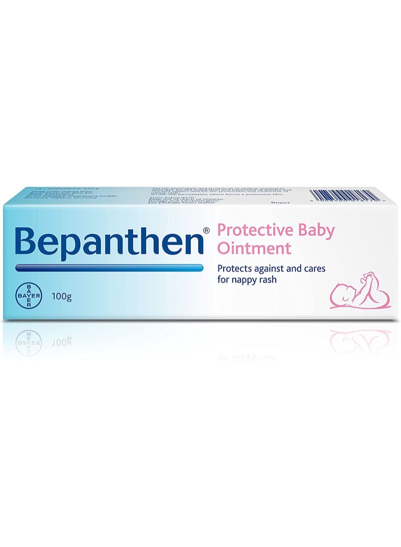 Bepanthen Protective Baby Ointment for Nappy Rash and Skin Care 30g