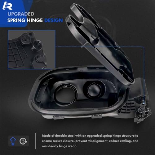 RHAOCZIYAUTO 84745944 Fuel Tank Filler Pipe Housing Fit for Chevy Silverado 1500 Gas 2019-2025 6.6 Ft Box Only, without Diesel - Gas Cap Door Assembly Replace# 84492771, 84745974 - Image 5