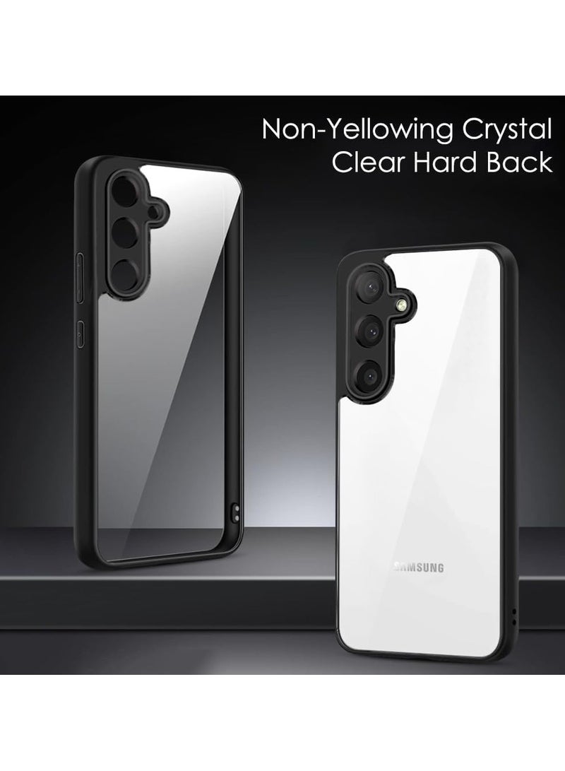 جراب حمايه شفاف مضاد للاصفرار ومقاوم للصدمات متوافق مع Samsung Galaxy M55 (شفاف) - Image 2