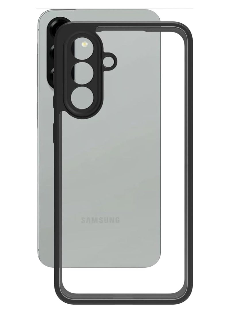 جراب حمايه شفاف مضاد للاصفرار ومقاوم للصدمات متوافق مع Samsung Galaxy M55 (شفاف) - Image 3