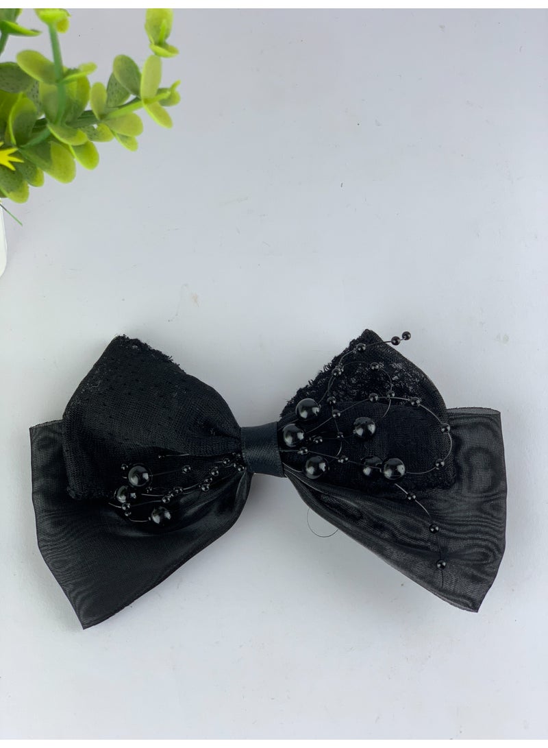 Elegant Bow Hair Clip – Stylish Design with High Quality Material - Image 2