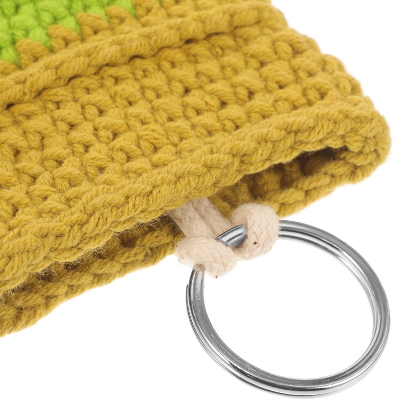 Key Bag Cute Car Key Holder Small Car Key Storage Sleeve Cartoon Key Bag Portable Key Bag - Image 5