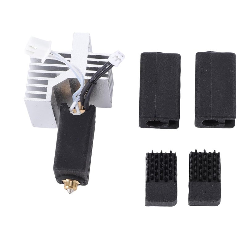 ELEGOO Carbon 3D Printer 0.4mm Ceramic Hotend Kit with Brass Nozzle and Silicone Cover - Image 2