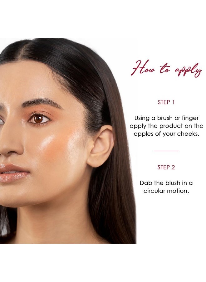 Insight - Cosmetics Super Stay Cream Blush Dewy & Radiant Finish Lightweight Blush Ultrapigmented Formula Buildable Liquid Blush B09Nut Jelly - Image 1