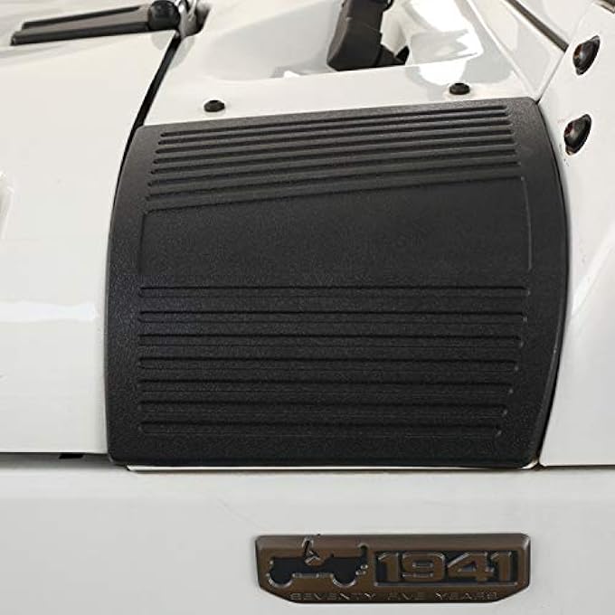 Unity Cowl Body Armor Matte Black Outer Cowling Side Corner Guards For 20072018 Jeep Wrangler Jk  Pair - Image 2
