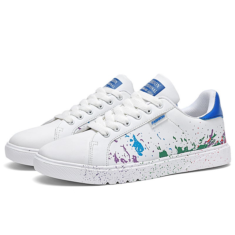 2024 New  plus size Lightweight Low-top Sports Sneakers Mens Trendy Fashionable All-match Casual ShoesJ-800 white blue J-800 white blue