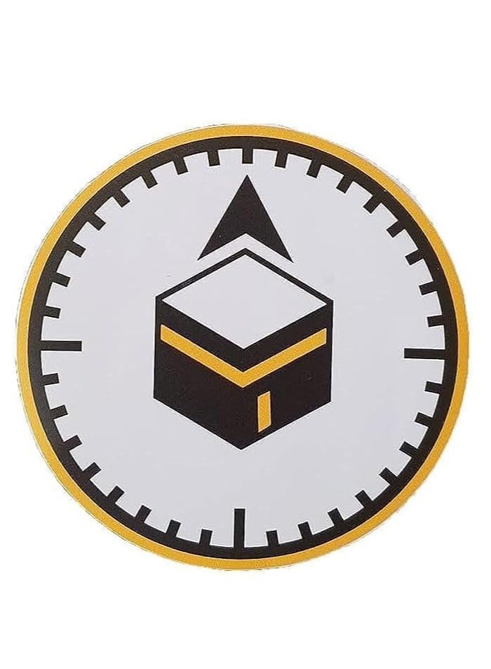 RYN Qibla Sign for Praying  3pcs Bundle of Vinyl Sticker Signage to indicate Qibla Vinyl Decal Stickers for Muslim Kaaba  ROUND 04 - Image 2