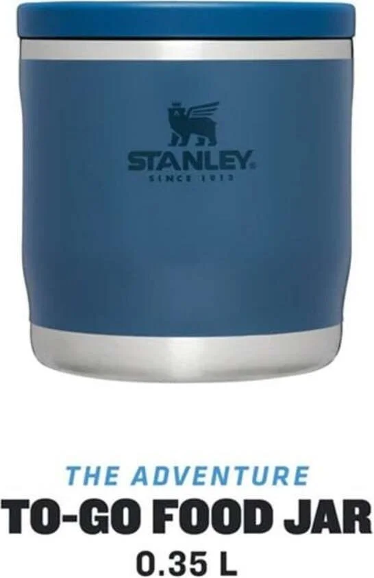 Stanley Food Adventure To-Go Vacuum Stainless Steel Food Thermos 0.35 Lt Stainless Steel 6 Hours Blue 0.3
