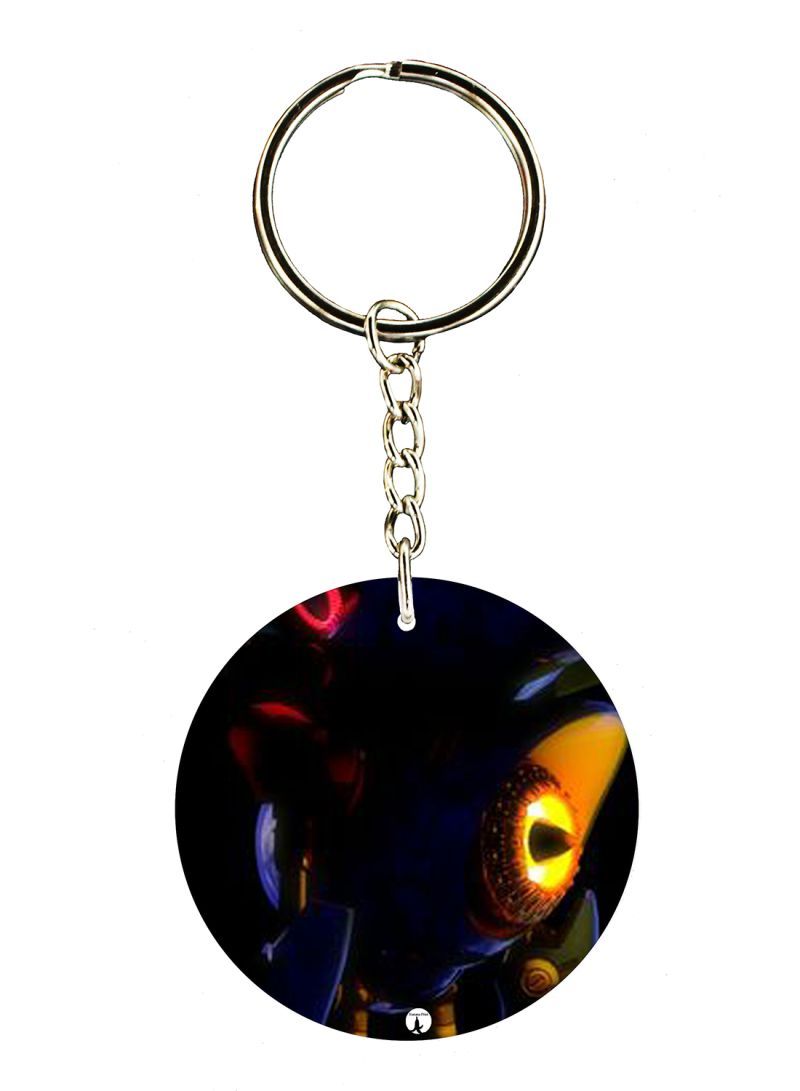 Sonic Printed Keychain