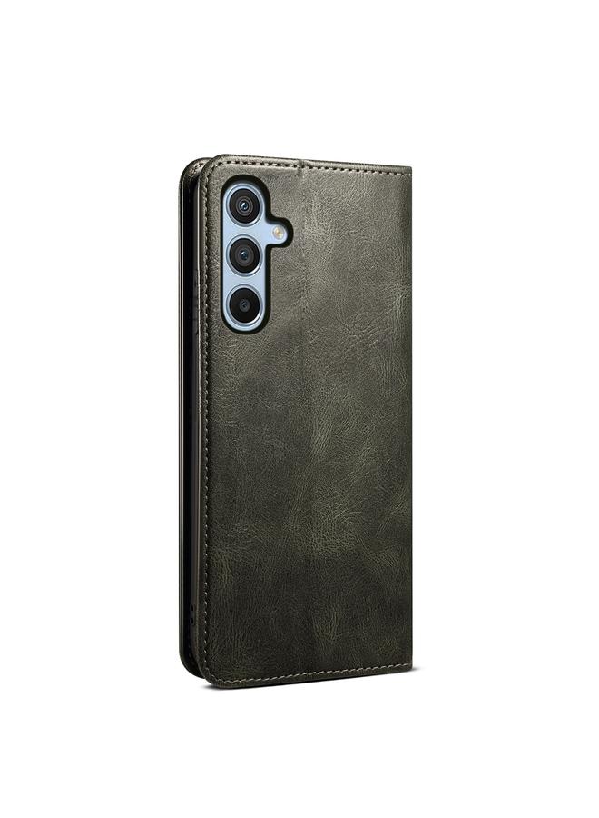 S-TOP Case For Samsung Galaxy A16 5G Oil Wax Crazy Horse Texture Leather Phone Case - Image 3