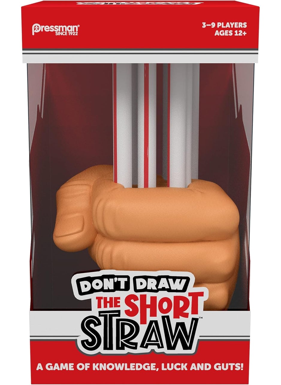 Pressman Pressman Dont Draw The Short Straw  A Game of Knowledge Luck and Guts  - Image 1