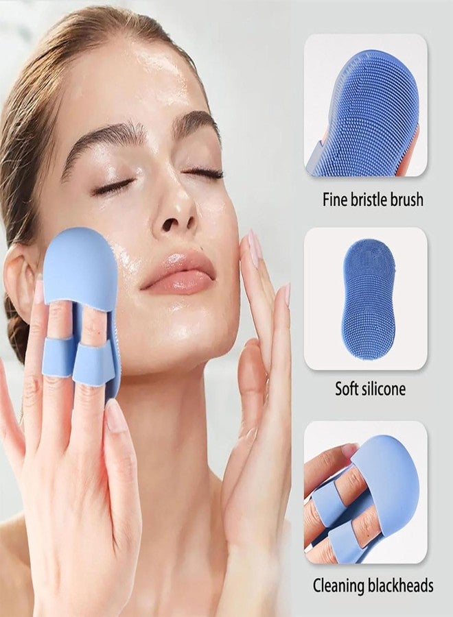 Apidian Silicone Face Cleansing Brush for Women & Men - Soft Face Scrubber & Exfoliator Tool for Deep Clean, Blackhead & Pimple Removal, Pore Massage & Skin Care - Image 2