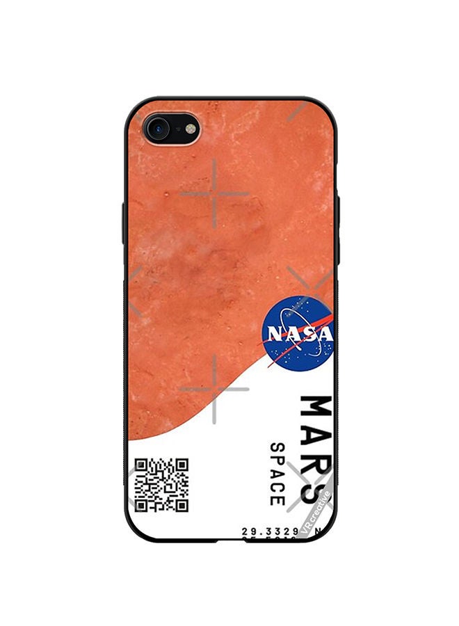 VR CREATIVE Protective Case Cover For Apple iPhone SE (2022) Mars Design Multicolour - Image 1