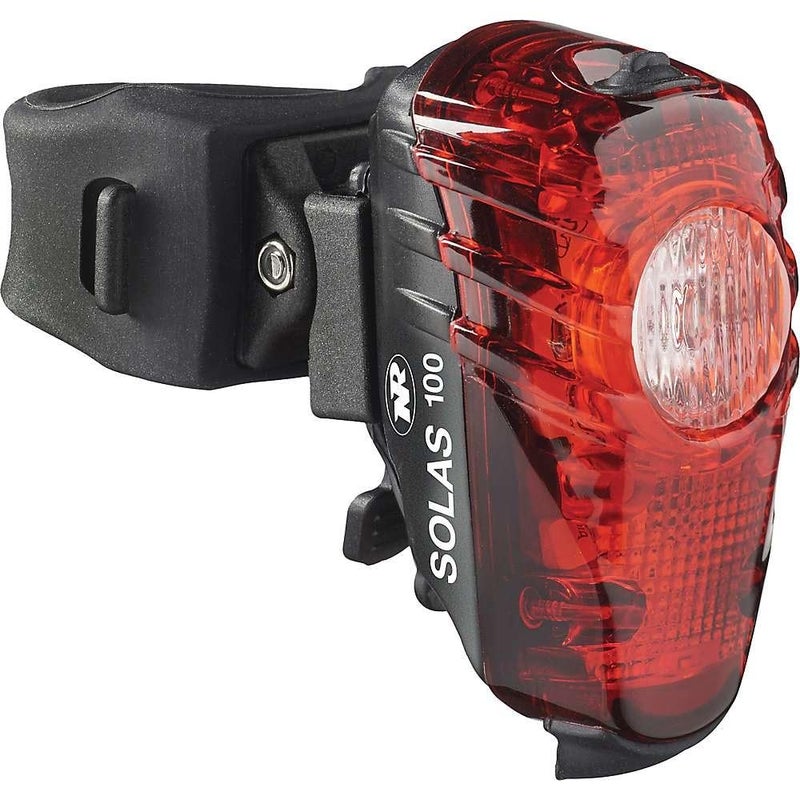 NiteRider Solas 100 Lumens USB Rechargeable Bike Tail Light Powerful Daylight Visible Bicycle LED Rear Light Easy to Install Road Mountain City Commuting Adventure Cycling Safety Flash