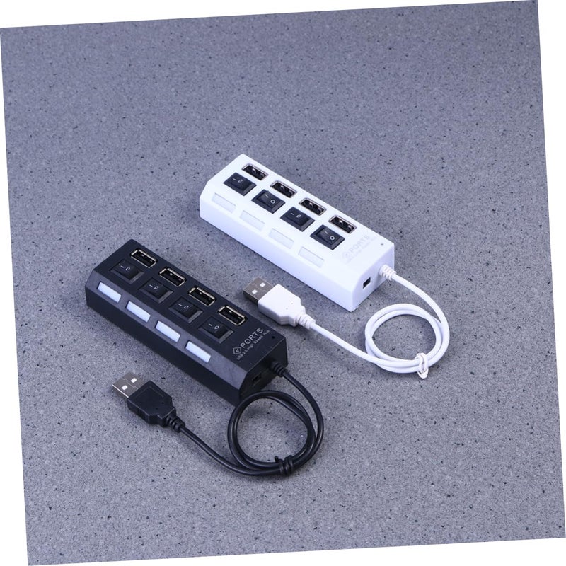 USB Hub 4 منافذ لنقل البيانات عالي السرعة مقسم للكمبيوتر المحمول - Image 5
