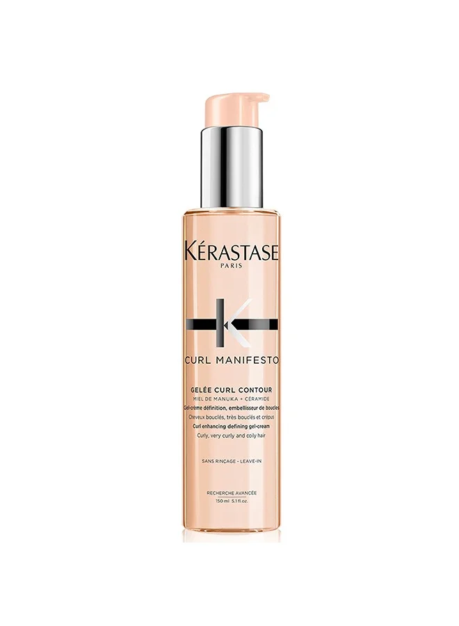 KERASTASE Kerastase Curl Manifesto Gelee Curl Contour Gel-Cream For Curly Hair, With Manuka Honey, Shea Butter & Ceramide - 150ml