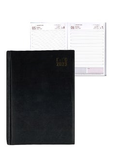 Psi 2025 A5 Size Executive Diary With Sponge Vinyl Cover Black  - Image 1