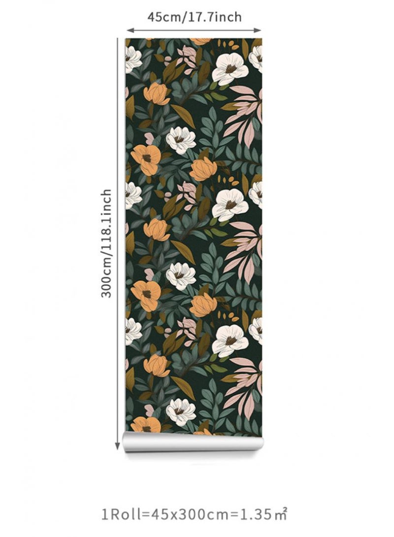 general PVC Vintage Waterproof Self-Adhesive Multi-Purpose Wall Sticker Kitchen And Living Room Self-Adhesive Wallpaper Waterproof And Moisture-Proof - Image 3