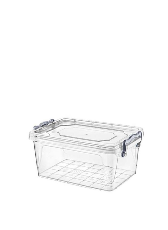 هوبي لايف علبة حفظ طعام شفافه بالغطاء 5 لتر