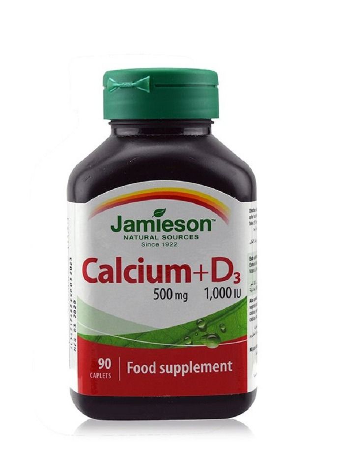 Jamieson Calcium + Vitamen D - 90 Capsules