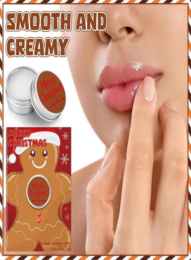 Leelosp 25 Pack Christmas Lip Balm Tins Cute Gifts Bulk Lip Balms Honey Flavor for Chapped Lips Holiday Party Favors Supplies Treat Goodie Bags Stuffers Small Gifts - Image 4