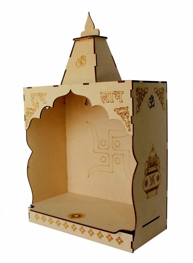 ESPLANADE DIY MDF Temple Puja Mandir Temple for Home Shop Office | Build Your Own Mandir | Pooja Articles - Image 4