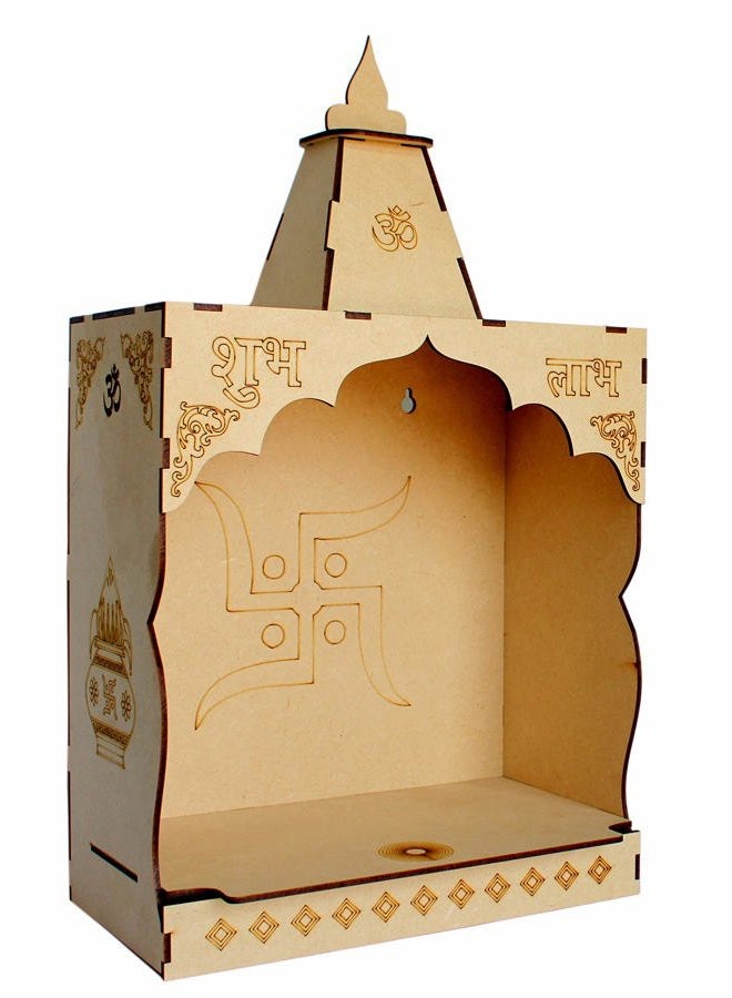 ESPLANADE DIY MDF Temple Puja Mandir Temple for Home Shop Office | Build Your Own Mandir | Pooja Articles - Image 3