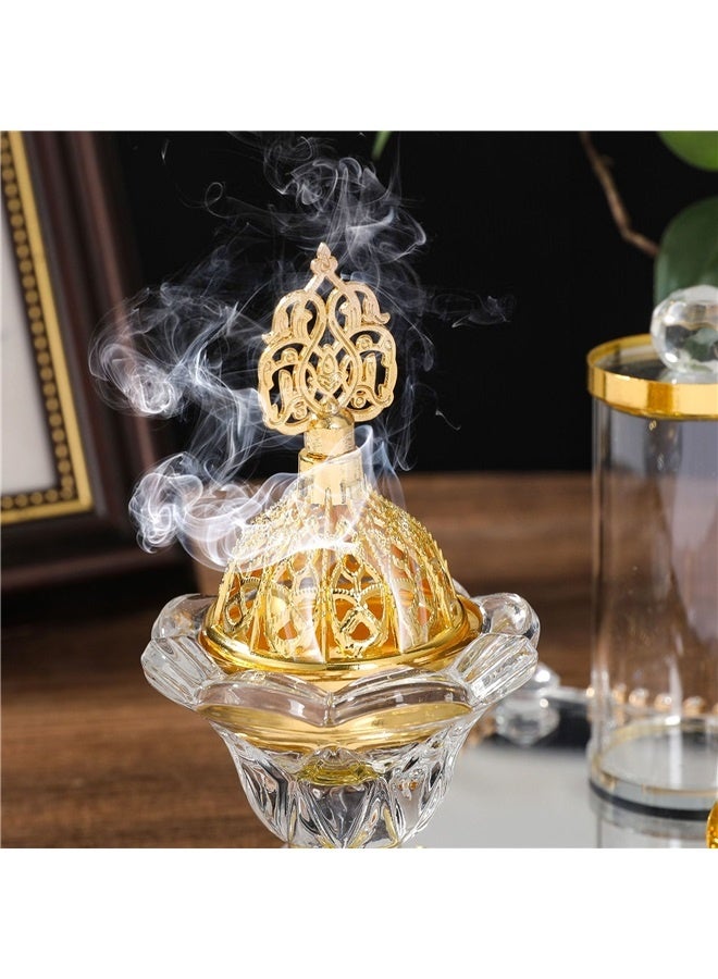 delicate romantic oil burner, perfume warmer, scented candle burner heater, diffuser for home bedroom decoration  - Image 3