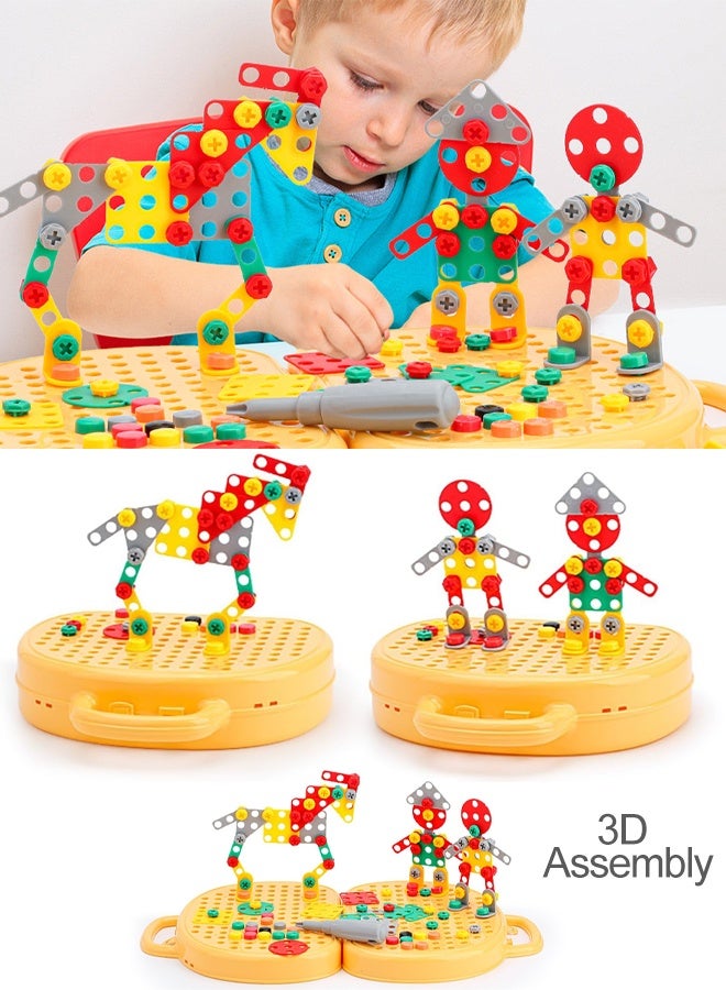 Magic Montessori Play Toolbox , 2D/3D Creativity Playset Tool Toys Gift for Age 3+ Boys and Girls - Image 4