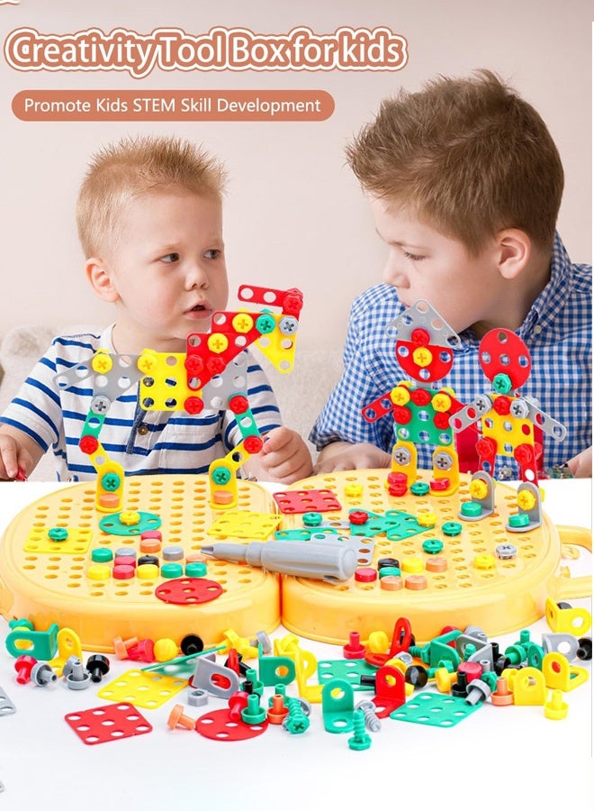 Magic Montessori Play Toolbox , 2D/3D Creativity Playset Tool Toys Gift for Age 3+ Boys and Girls - Image 2