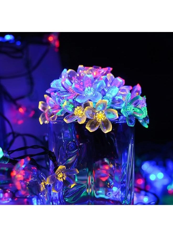 Cherry Blossom Solar String Lights Multicolour 7m-50led- String Lights Extendable Flower String Lights for Bedroom Garden Tree Party - pzsku/ZFB5FC858864C6A768EF8Z/45/_/1734240288/707c99b3-6c0a-42df-813e-257225f14dd4