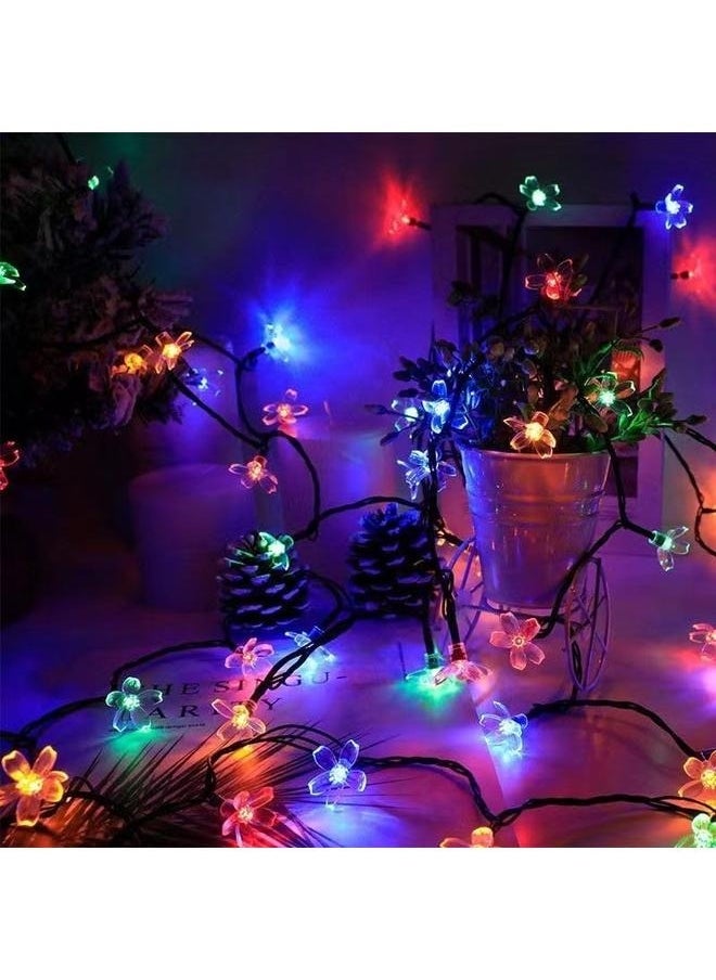 Cherry Blossom Solar String Lights Multicolour 7m-50led- String Lights Extendable Flower String Lights for Bedroom Garden Tree Party - pzsku/ZFB5FC858864C6A768EF8Z/45/_/1734240309/3d81429c-c3d3-48b8-8583-78f4b945caeb