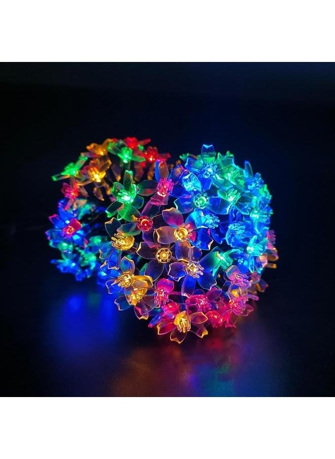 Cherry Blossom Solar String Lights Multicolour 7m-50led- String Lights Extendable Flower String Lights for Bedroom Garden Tree Party - pzsku/ZFB5FC858864C6A768EF8Z/45/_/1734240318/7cb9eac5-2a29-4fbe-b23a-21035652ed92