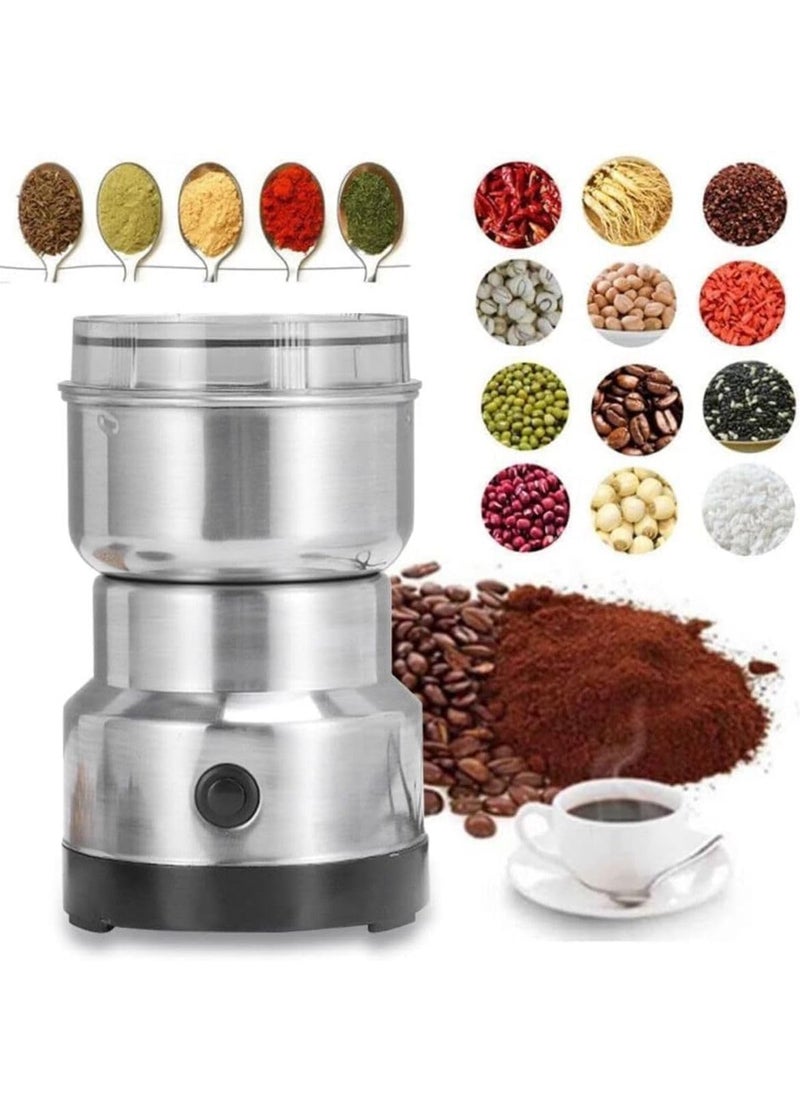 Generic Stainless Steel Mixer GrinderSpice Coffee Grinder Dry Masala Grinder Masala Mixer Grinder Mini Mini Masala Grinder Mini Mixer Grinder Spice Grinder Mini  - Image 3