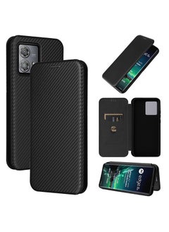 SNBFA Moto Edge 40 Neo 5G Case Cover with Magnetic Closure Shockproof PU Leather Slim Fit Phone Cover Card Holder Kickstand Wallet Case  - Image 1