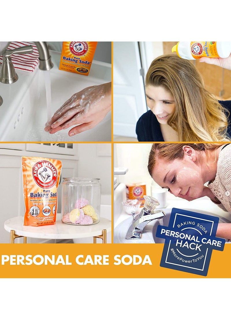 Arm & Hammer Baking Soda for all Purpose 3x500g - Image 2