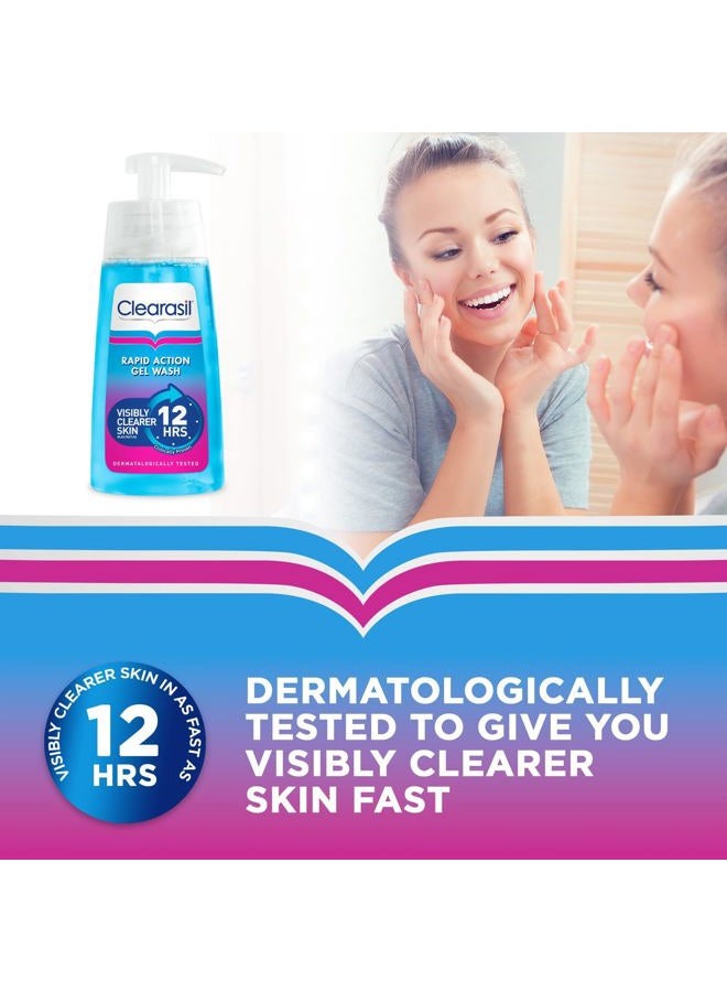 Clearasil Exfoliating Face Wash, 150ml, Salicylic Acid Gel, Acne Wash, Blemish Treatment, Face Wash for Sensitive Skin, Oil Control, Works Fast, Reduces Redness, Spot Treatments, Skin Care - Image 3