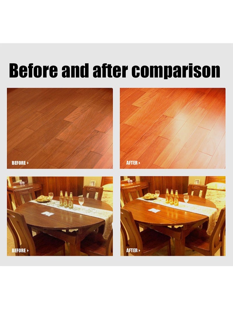JUE-FISH - Beewax Natural Beeswax Furniture Brightening Removing Scratches Mahogany Polishing Waxing Solid Wood Floor Care Beeswax Polish - Image 1