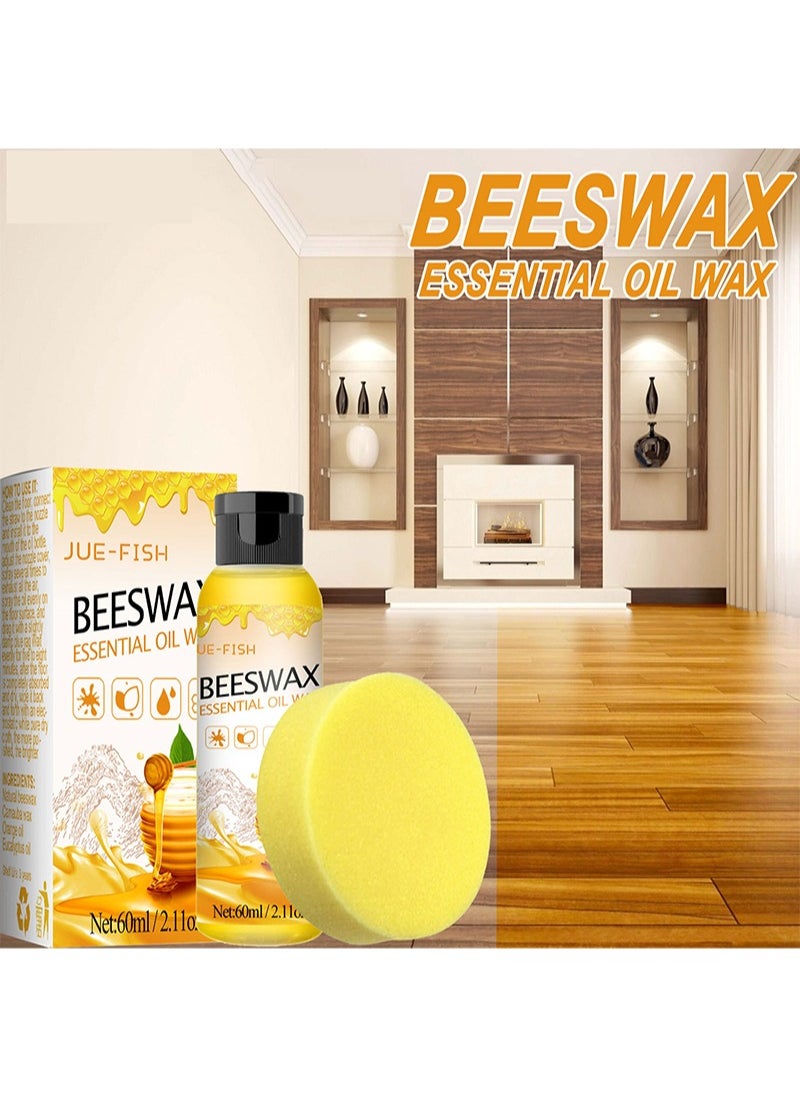 JUE-FISH - Beewax Natural Beeswax Furniture Brightening Removing Scratches Mahogany Polishing Waxing Solid Wood Floor Care Beeswax Polish - Image 1