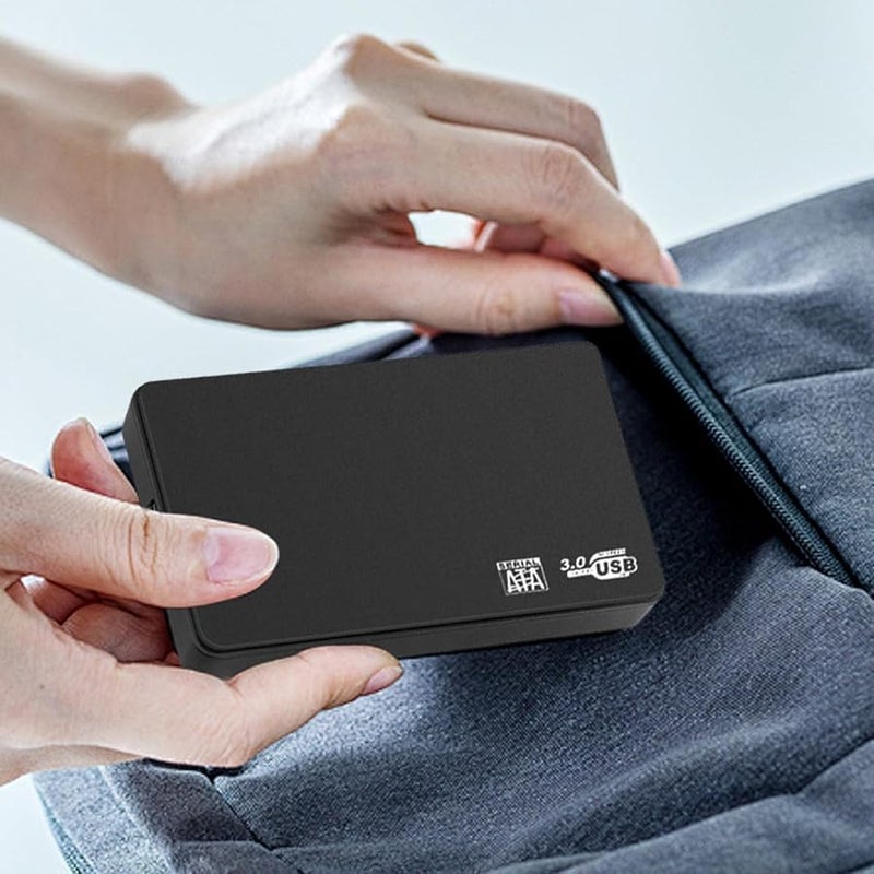 External Hard Drive Enclosure Protective Box for SSD Data Backup Travel Office Use - Image 4