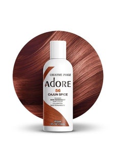 Semi Permanent Hair Color - Vegan and Cruelty-Free Hair Dye - 4 Fl Oz - 056 Cajun Spice (Pack of 1)