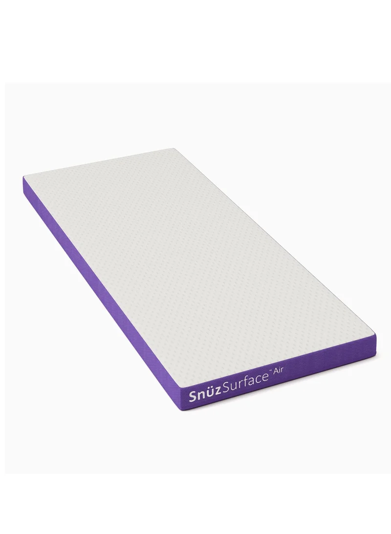 سنوز Surface Air Crib Mattress Pod4, 3D Breathable Mesh Surface, Firm Support For Baby, Infant And Baby, Suitable From 0 To 6 Months Mattress Size 42X77X3Cm