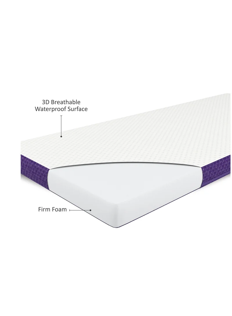 Snuz Surface Air Crib Mattress Pod4, 3D Breathable Mesh Surface, Firm Support For Baby, Infant And Baby, Suitable From 0 To 6 Months Mattress Size 42X77X3Cm